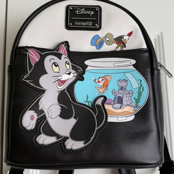 Disney Loungefly Figaro and Cleo Backpack - Picture 2 of 4
